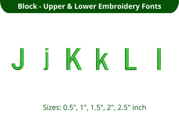 Block Font JKL: A Practical Embroidery Designer Review