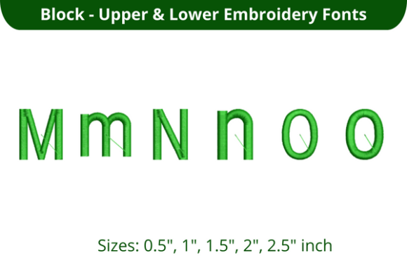 Block Font MNO: A Designer’s Review for Personalized Embroidery Gifts