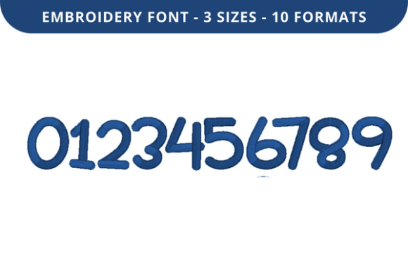 Buzzlova Font 0 to 9: A Seasonal Embroidery Review