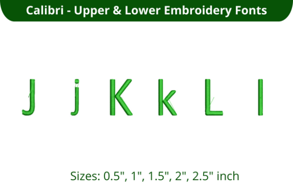 Calibri Font JKL: Personalized Gift Embroidery Review