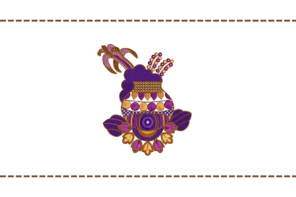 Creative Element: Cozy Embroidery Design for Craft Fairs