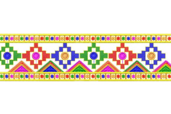Cross Stitch Geometric Border: A Designer’s Holiday Review