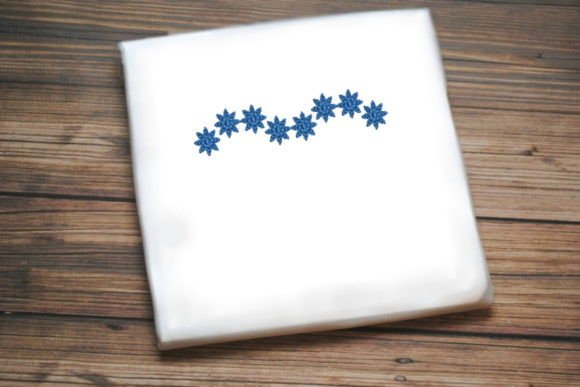 Cute Mini Flowers Border: A Stitch-Ready Review