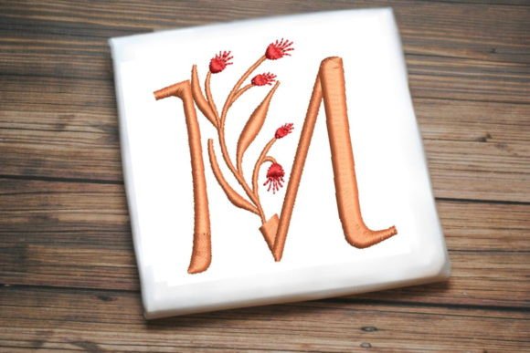 Floral Monogram Letter M: A Designer's Real-Use Review