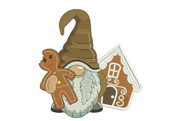 Gnome with Gingerbread Man: A Designer’s Stitch Review