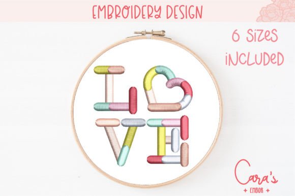 Love in Blocks Embroidery Design Review