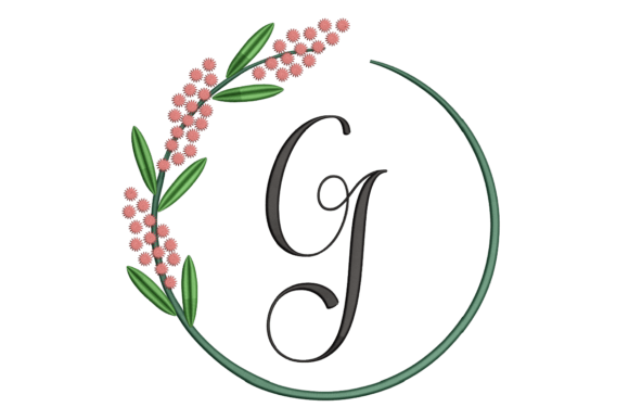 Monogram G: A Seasonal Embroidery Design Review