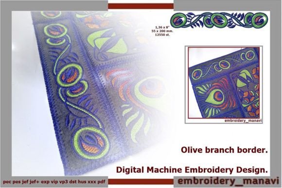 Olive Branch Border: A Designer’s Gift Review