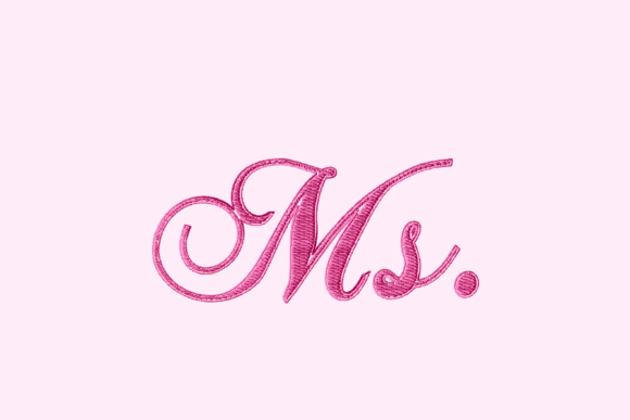 Pink Ms Monogram: A Sweet Embroidery Design Review